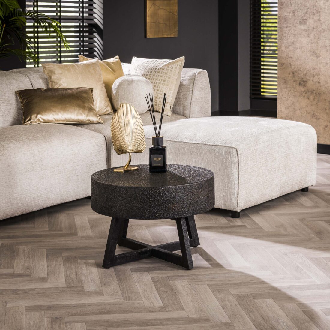 Zijlstra Salontafel Bulky Ferro Low 60cm Ferro Metallic