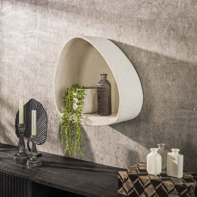 Zijlstra Wandschap Stone Driehoekig Marmer Composiet