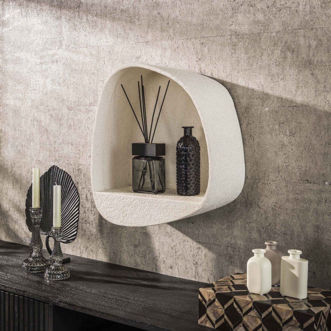 Zijlstra Wandschap Stone Breed Marmer Composiet