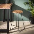 Zijlstra Barstoel Wooden Seat verpakt per 4 / Massief acacia