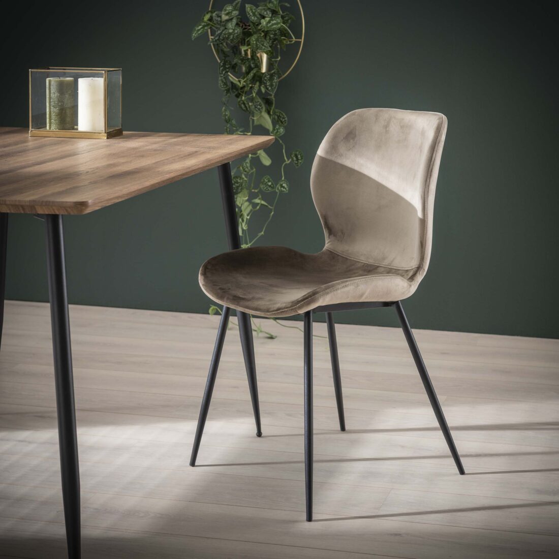 Zijlstra Stoel Rondea Verpakt Per 4 Velours Champagne