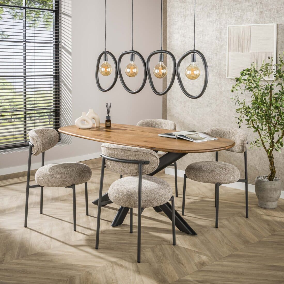 Zijlstra Stoel Round Verpakt Per 2 Cargo Zand