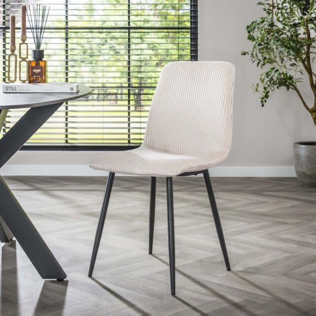 Zijlstra Stoel Rib Verpakt Per 4 Rock Ivoor