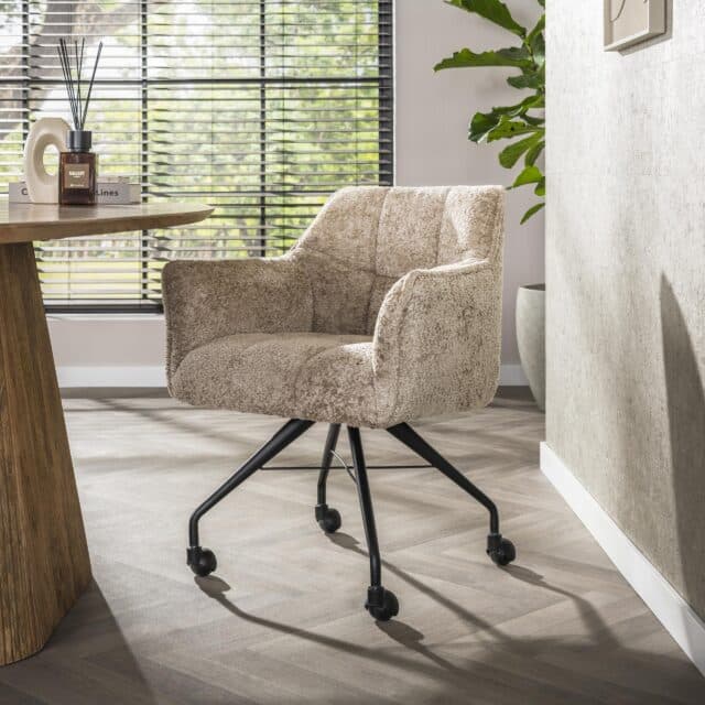 Zijlstra Armstoel Raster Wieltjes Verpakt Per 2 Alura Zand