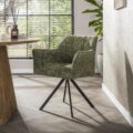 Zijlstra Armstoel Raster draaibaar verpakt per 2 / Hoven Groen