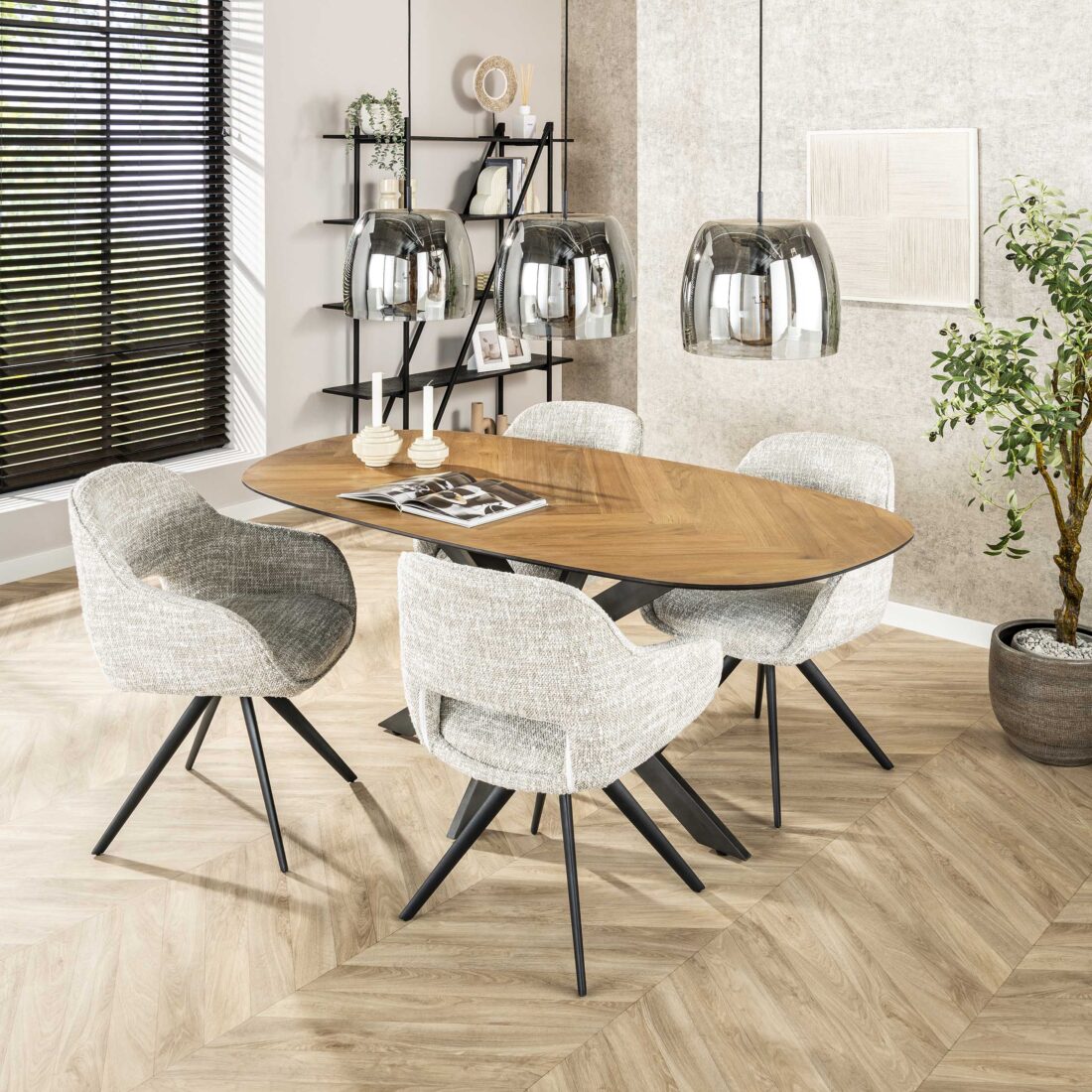 Zijlstra Armstoel Spring Draaibaar Verpakt Per 2 Eagle Crme