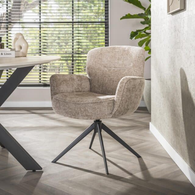 Zijlstra Armstoel Forza Draaibaar Verpakt Per 2 Hoven Zand