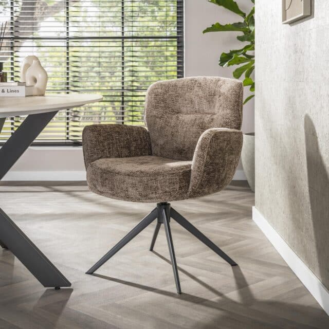 Zijlstra Armstoel Forza Draaibaar Verpakt Per 2 Hoven Champagne