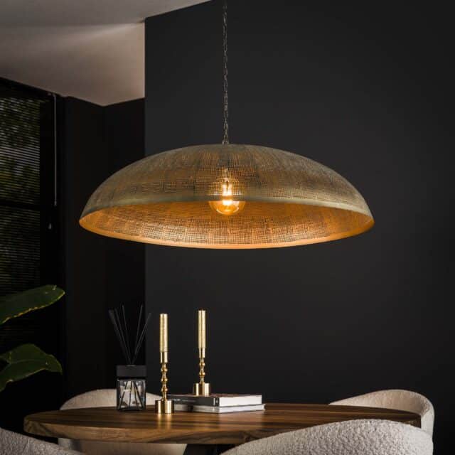 Zijlstra Hanglamp Cosmic 1 Lichts 90cm Antiek Brons
