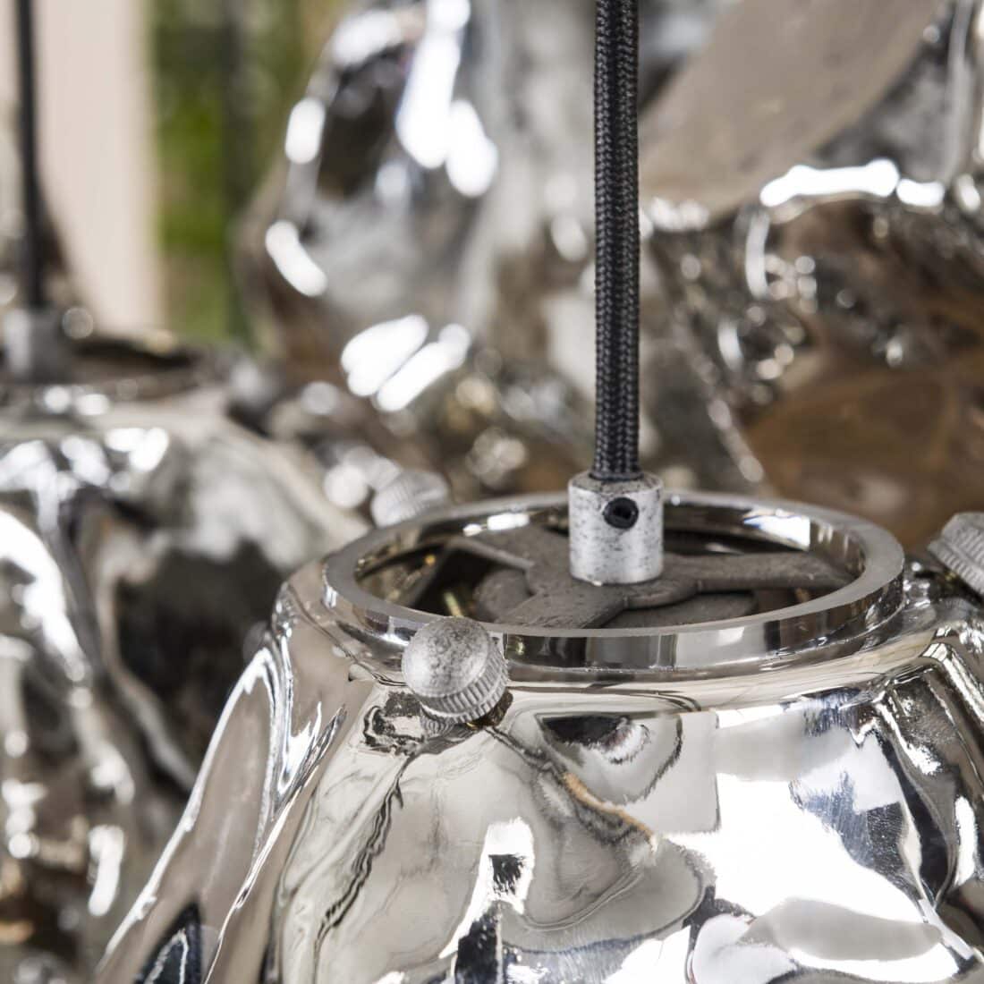 Zijlstra Hanglamp Rock 4 3 Lichts Chroom Glas