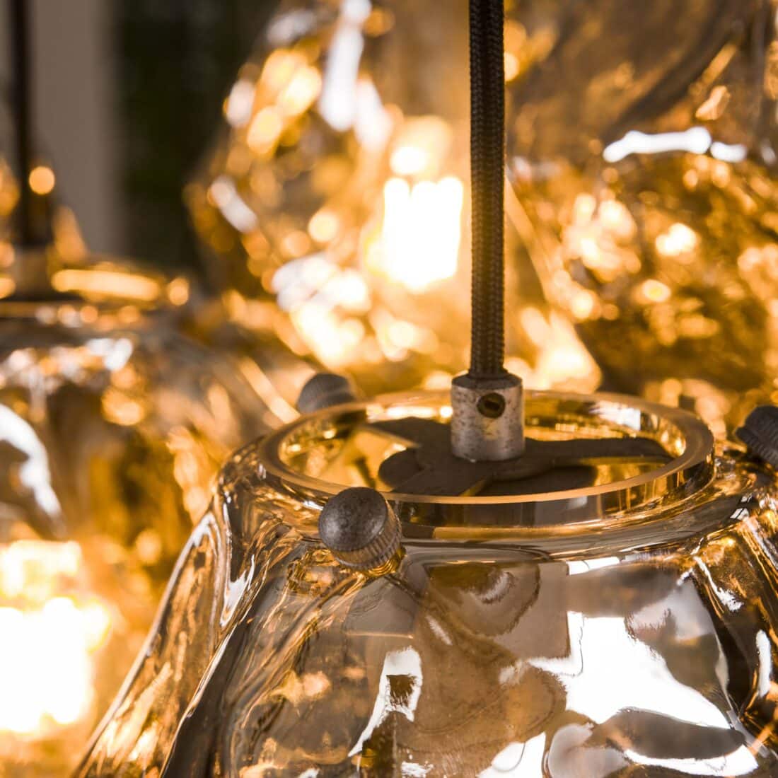 Zijlstra Hanglamp Rock 4 3 Lichts Chroom Glas