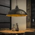 Zijlstra Hanglamp Industry 1-lichts Ø80cm / Oud zilver