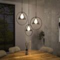 Zijlstra Hanglamp Conic getrapt 3-lichts / Smoke grey glas