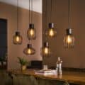 Zijlstra Hanglamp Mix Metal 3+3-lichts / Charcoal
