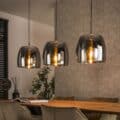 Zijlstra Hanglamp Drift Glass 3-lichts / Smoke grey glas