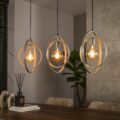 Zijlstra Hanglamp Turn Around 3-lichts / Beige