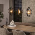 Zijlstra Hanglamp Turn Around 3-lichts / Charcoal