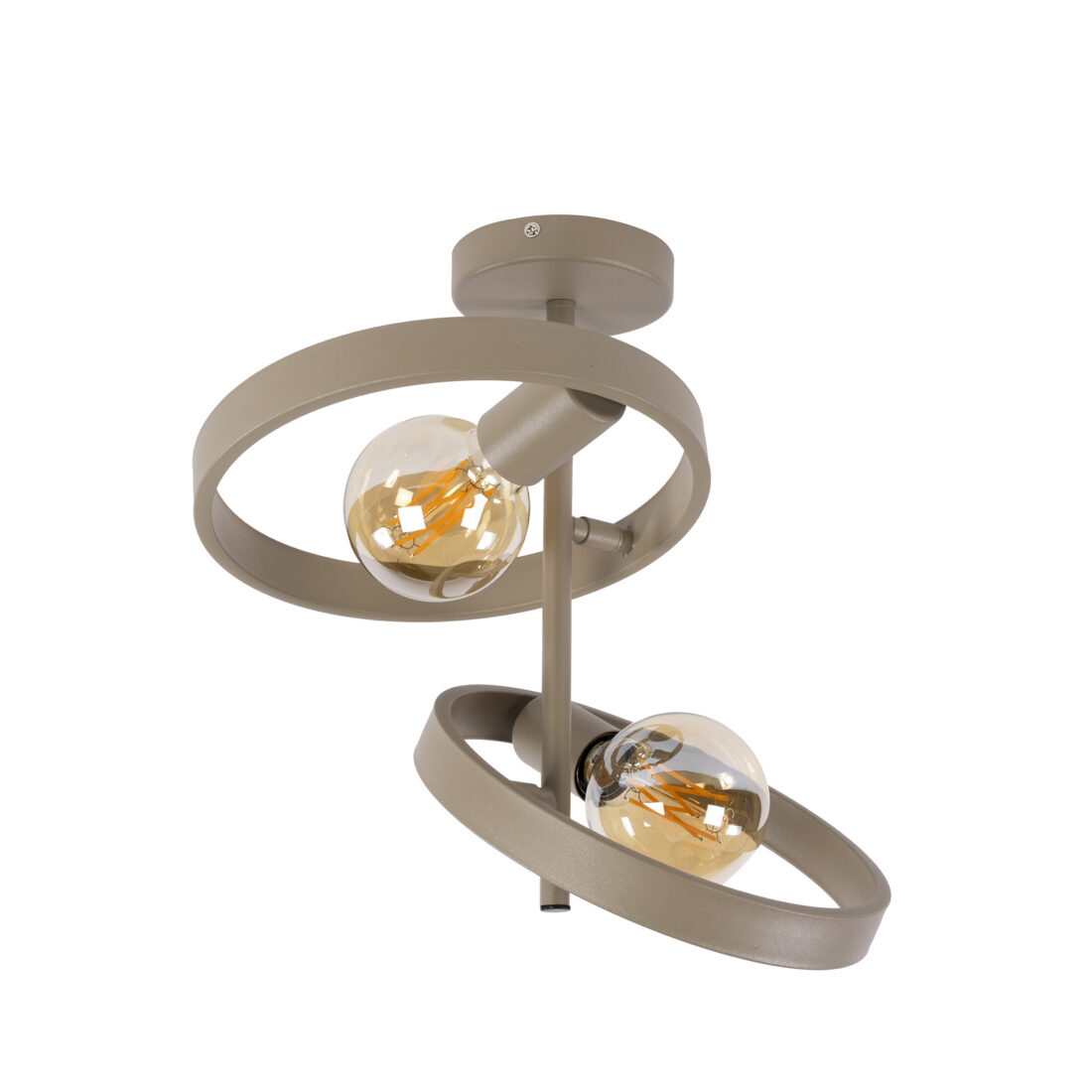 Zijlstra Plafondlamp Hover 2 Lichts Beige