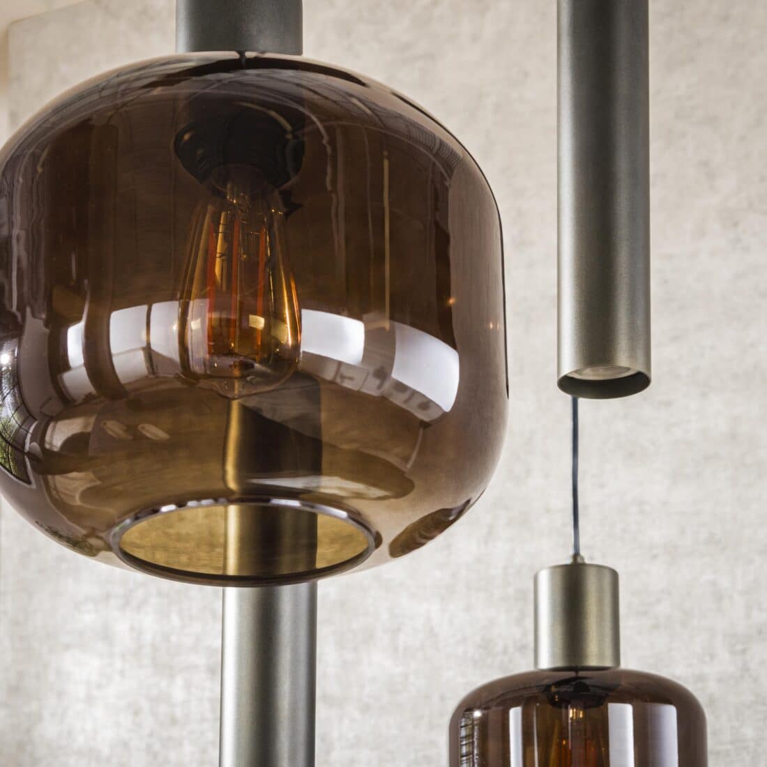 Zijlstra Hanglamp Bronza 4 3 Lichts Sienna Bruin Zijlstra Hanglamp Bronza 4 3 Lichts Sienna Bruin