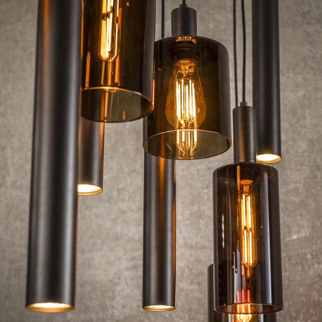 Zijlstra Hanglamp Sepiora 5 4 Lichts Sienna Bruin Zijlstra Hanglamp Sepiora 5 4 Lichts Sienna Bruin