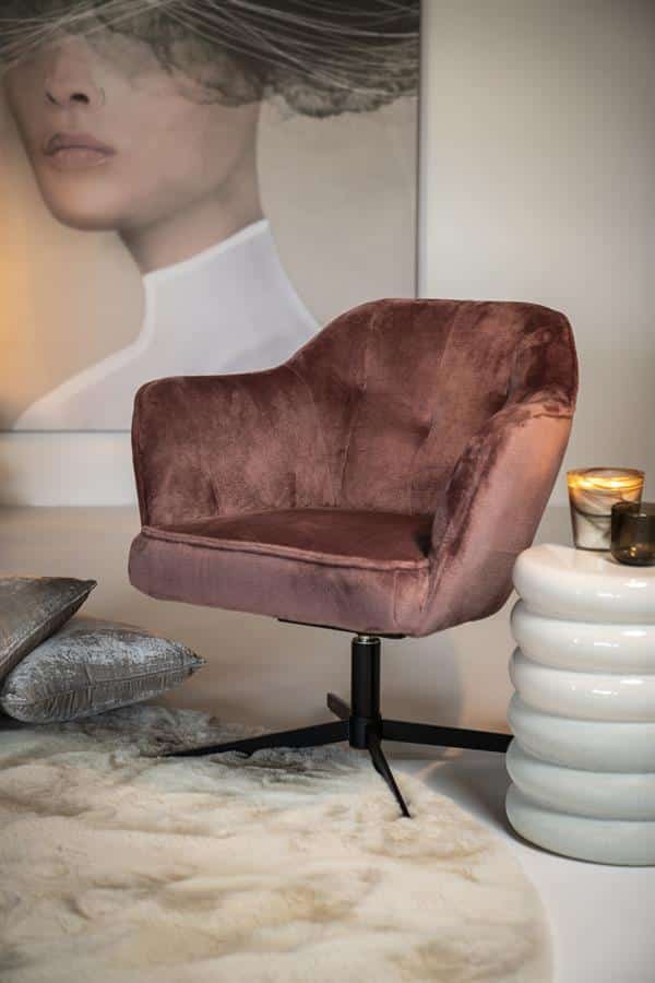 SEVN fauteuil Dana draaibaar met arm SEVN fauteuil Dana draaibaar met arm