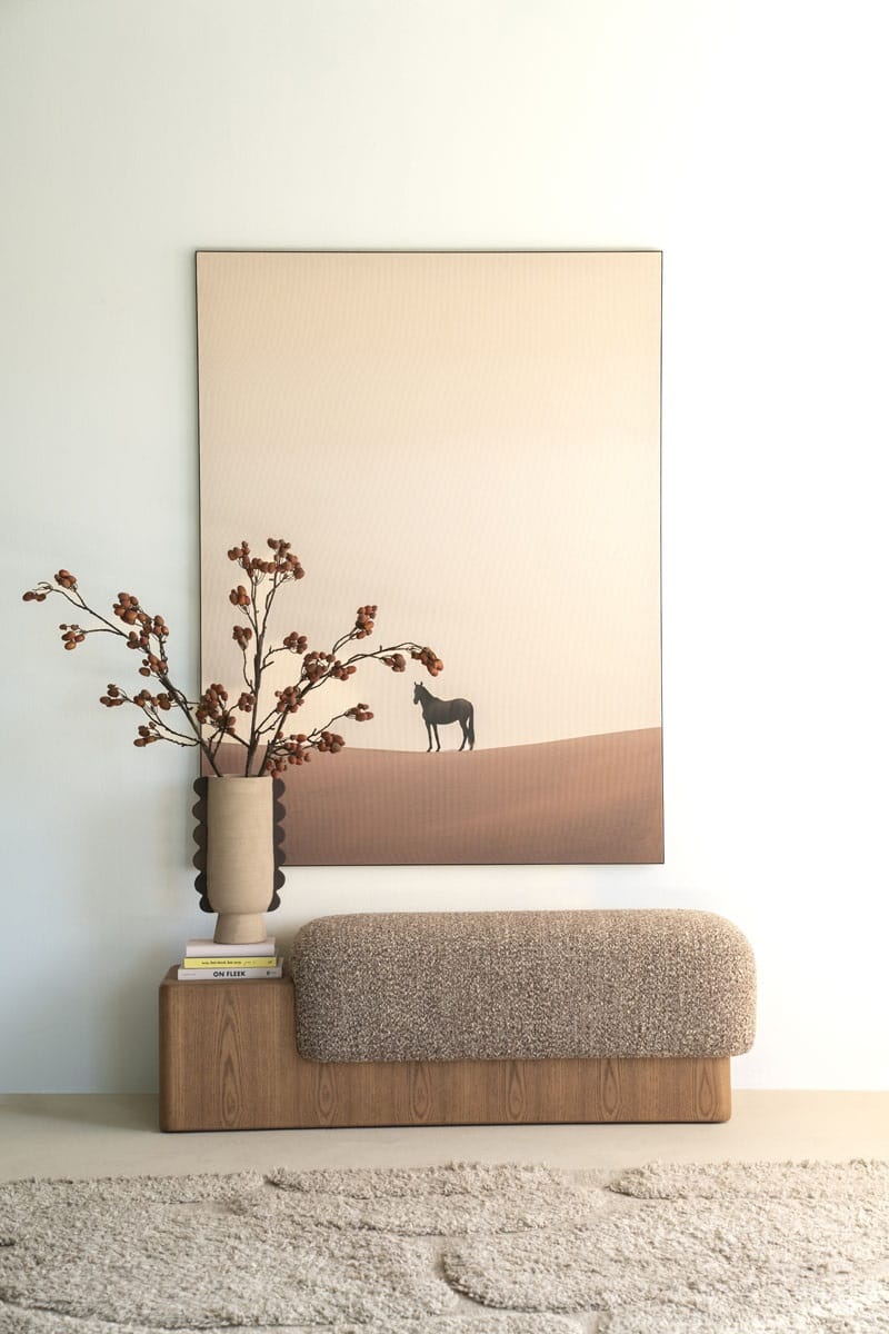 Eleonora bankje George taupe Eleonora bankje George taupe