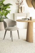 Eleonora eetkamerstoel Mateo taupe