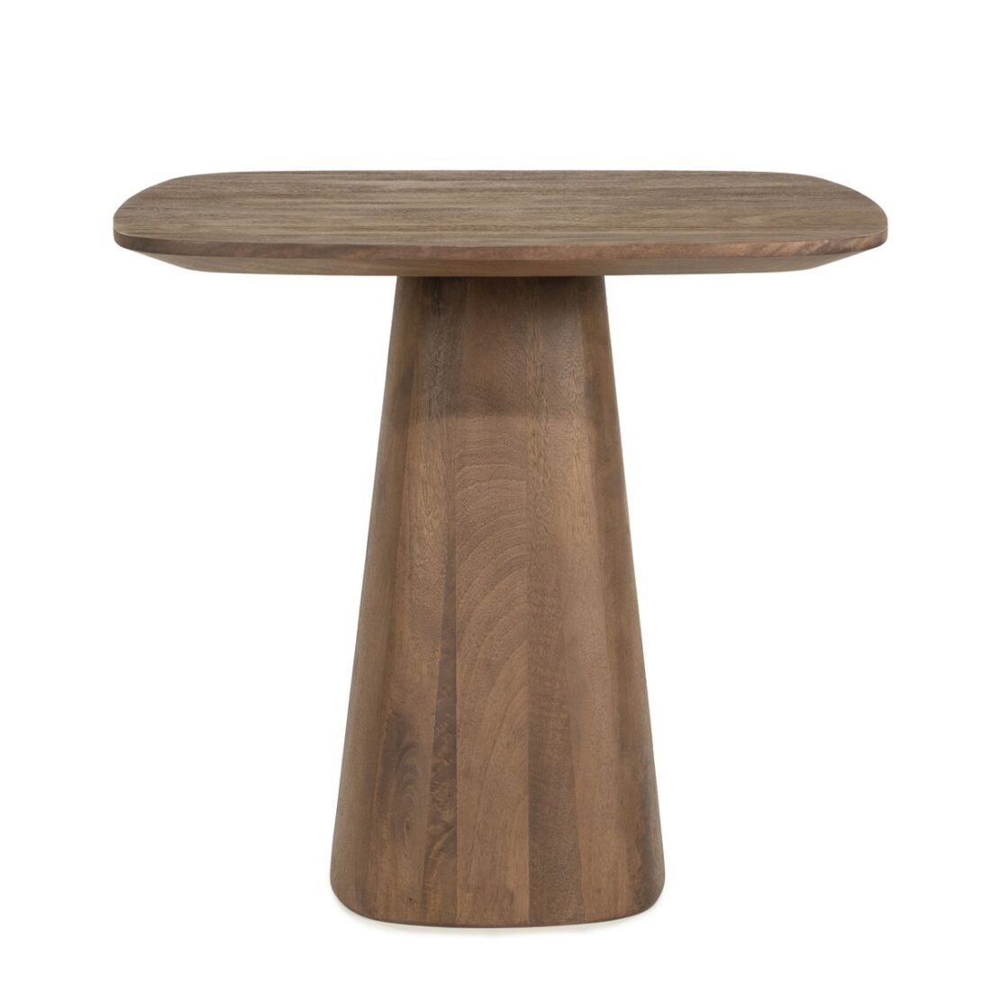 Eleonora eettafel Aron 80x80x76 cm donkerbruin mangohout Eleonora eettafel Aron 80x80x76 cm donkerbruin mangohout