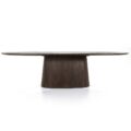 Eleonora eettafel Aron ovaal 300x110x76 cm mangohout bruin