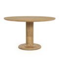 Eleonora eettafel Coco 130 cm rond mangohout naturel