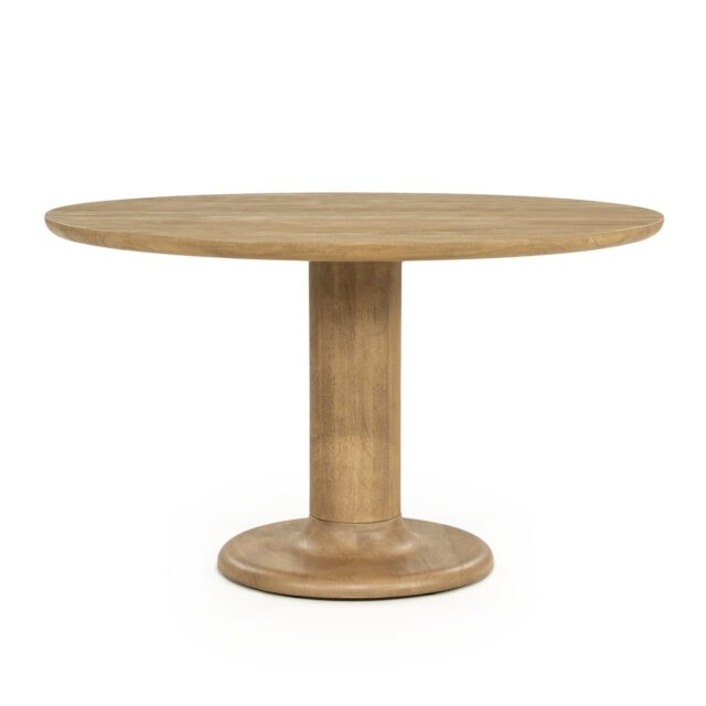Eleonora eettafel Coco 130 cm rond mangohout naturel