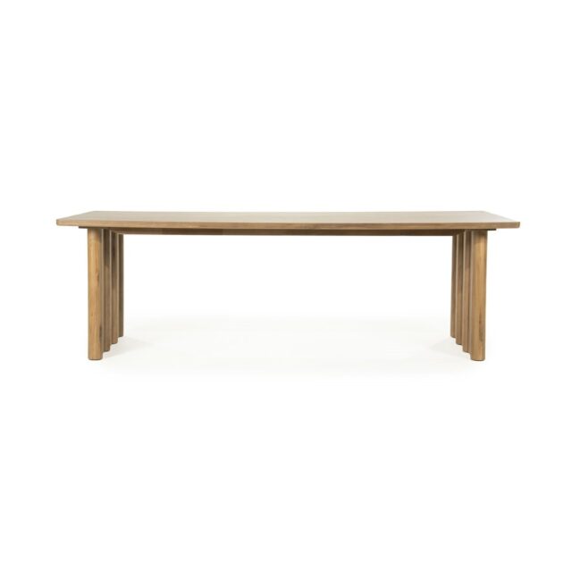 Eleonora eettafel Jake 250x100x79 cm eiken bruin