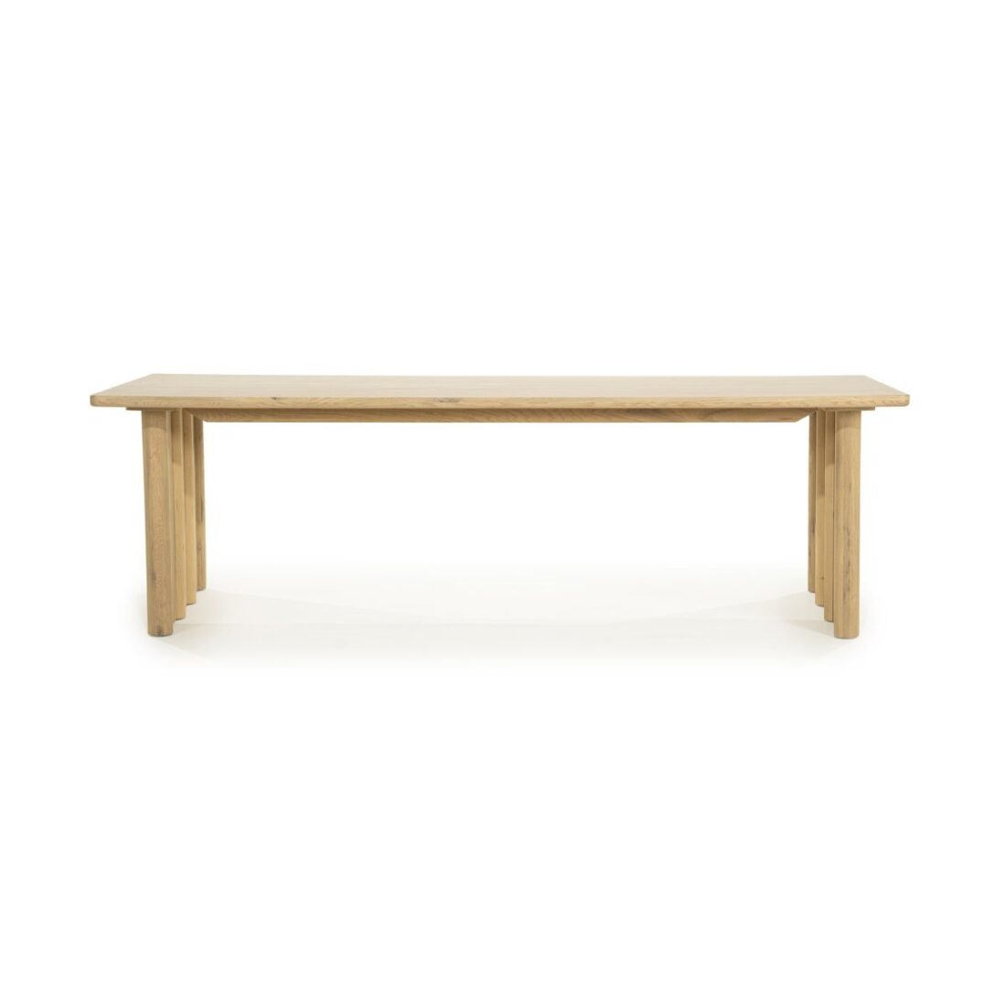 Eleonora eettafel Jake 250x100x79 cm eiken naturel