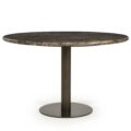 Eleonora eettafel Luigi 127 cm rond marmer