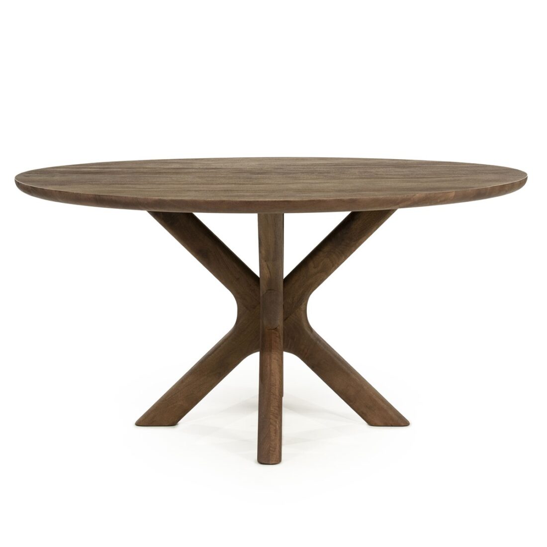 Eleonora eettafel Tycho 150 cm rond mangohout lichtbruin Eleonora eettafel Tycho 150 cm rond mangohout lichtbruin