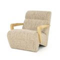 Eleonora fauteuil Olek met arm beige bay
