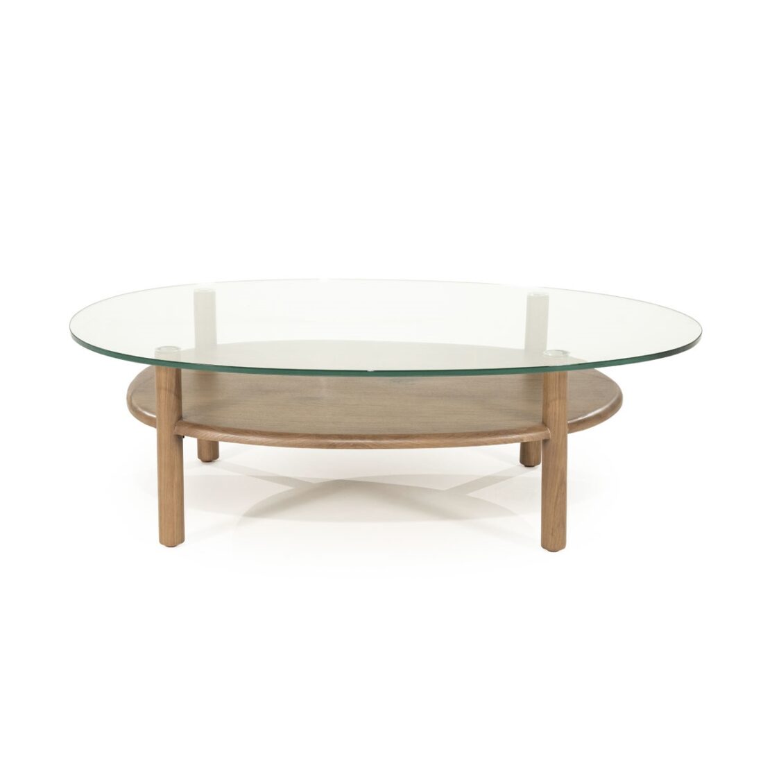 Eleonora salontafel Cleo 101,5x73x31,5 cm lichtbruin eiken Eleonora salontafel Cleo 101,5x73x31,5 cm lichtbruin eiken