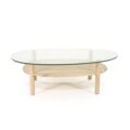 Eleonora salontafel Cleo 101,5x73x31,5 cm naturel eiken