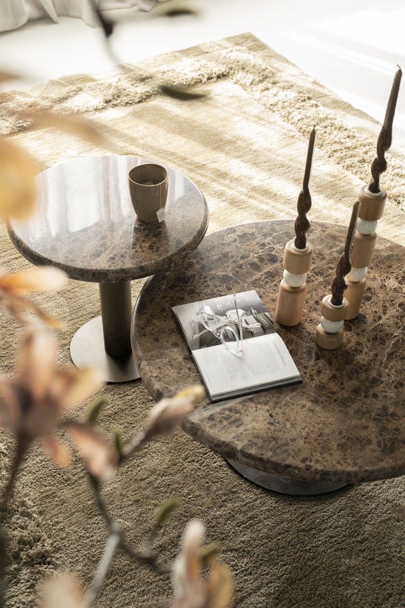 Eleonora salontafel Luigi 75x75x32 cm marmer Eleonora salontafel Luigi 75x75x32 cm marmer