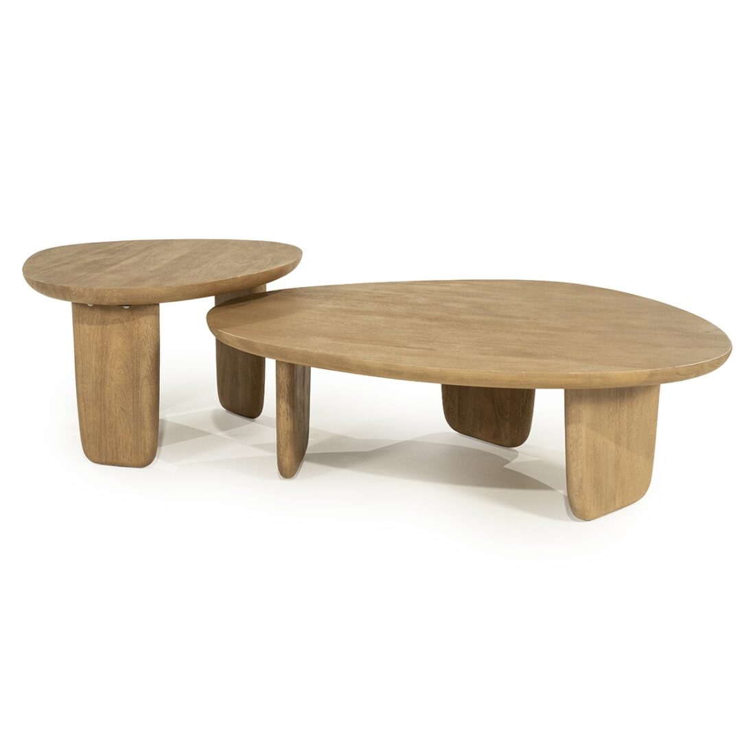 Eleonora salontafel Maud 65x56,5x38 cm mangohout naturel