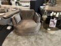 SHOWMODEL UrbanSofa fauteuil Rosa Bergamo Croco Taupe