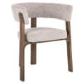 Richmond Interiors eetkamerstoel Contigo met arm mocca
