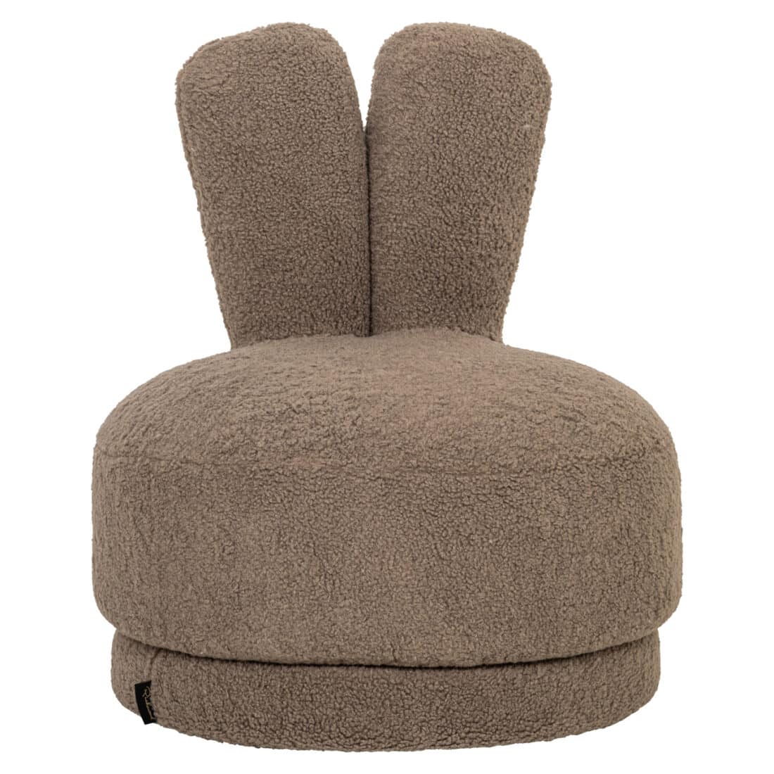 Richmond Interiors kids draaifauteuil Teddy taupe