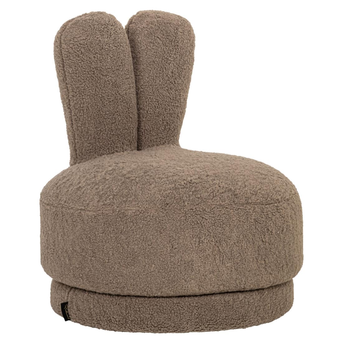 Richmond Interiors kids draaifauteuil Teddy taupe