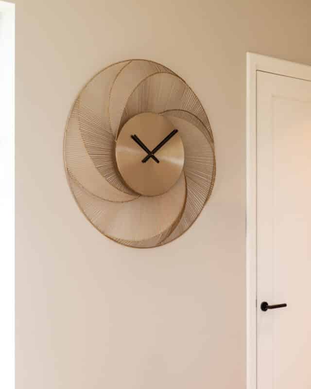 Richmond Interiors klok Ø86 cm Denver goud
