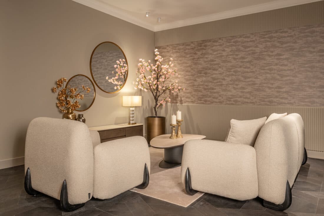 Richmond Interiors salontafel Ritz 140x75x38 cm travertin