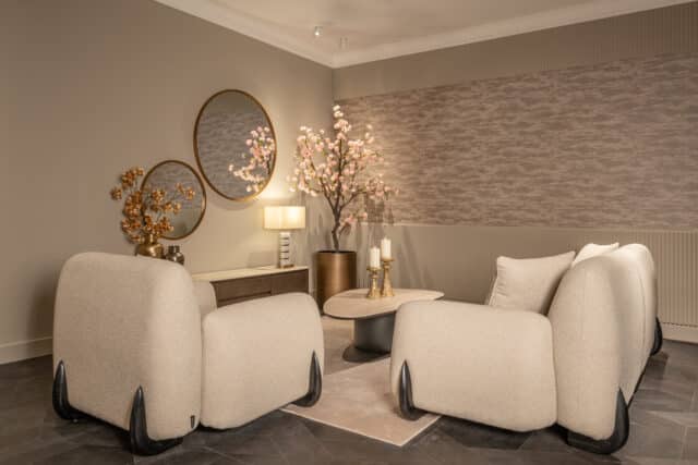 Richmond Interiors salontafel Ritz 140x75x38 cm travertin