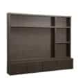 Richmond Interiors tv meubel Lachance 220x30x176 cm eiken