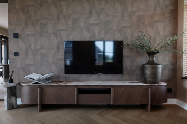 Richmond Interiors tv meubel Langford 220x44,5x45 cm keramiek
