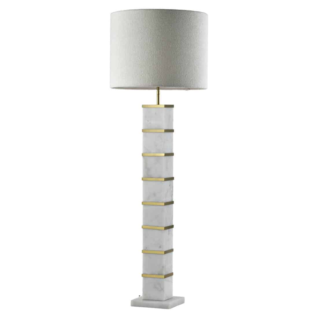 Richmond Interiors Vloerlamp 50x50x152 Cm Celinae Marmer